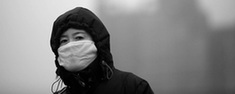A pedestrian walks through a severe sandstorm that hits Beijing on Monday. A pedestrian walks through a severe sandstorm that hits Beijing on Monday.