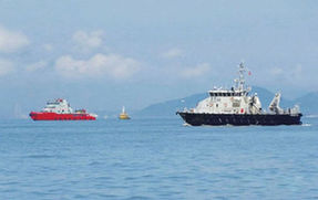 China sent a marine surveillance ship in April to Huangyan Island to ensure the security of Chinese fishermen and their vessels. [Xinhua]